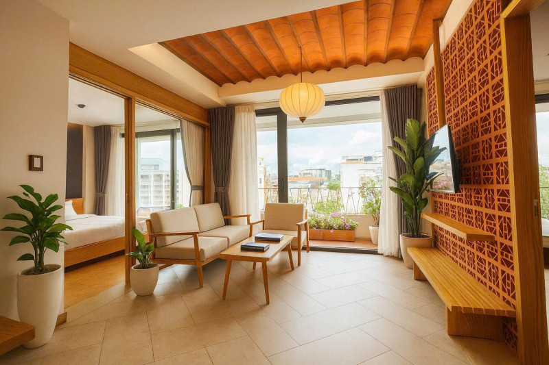 Two-Bedroom Apartment for Comfortable City Living in Thao Dien