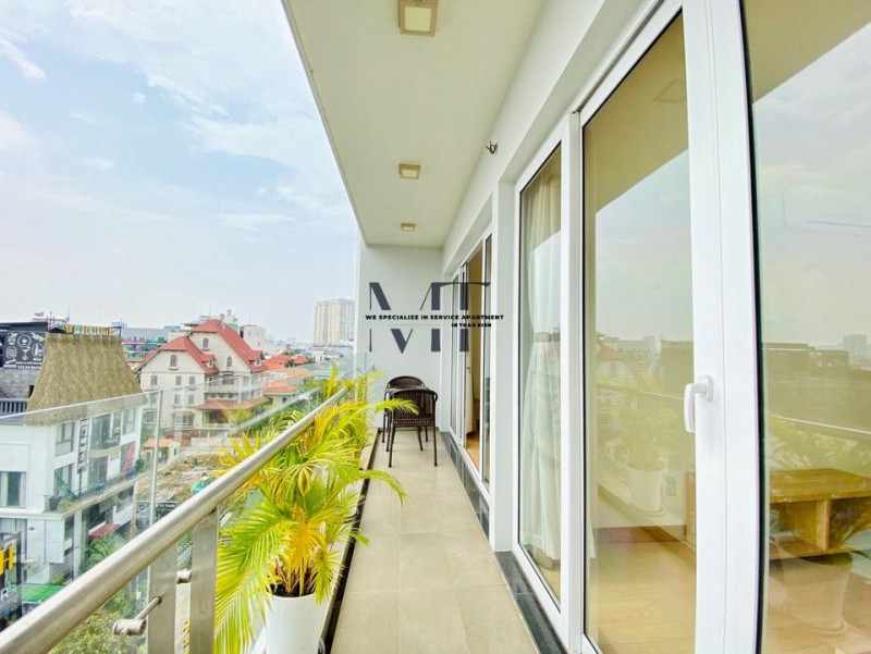 Clean & Modern Two-Bedroom Apartment in Thao Dien
