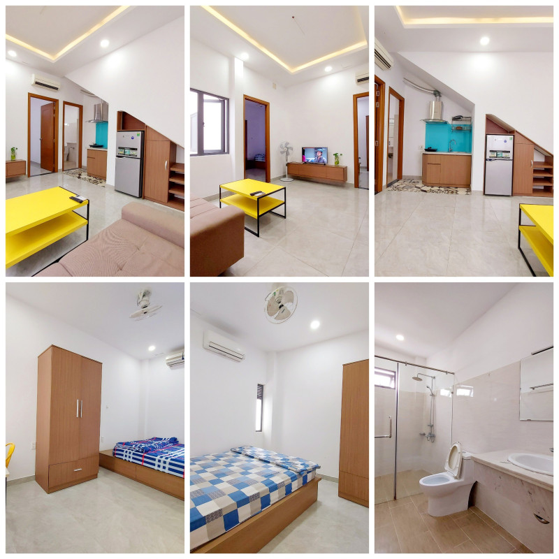 Small Two-Bedroom Residence with Well-Curated Interiors