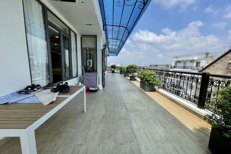 Penhouse -Beautiful Family Home in Thao Dien – 3 Bedrooms