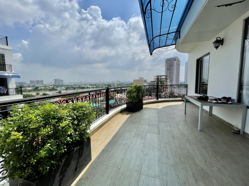 Penhouse -Beautiful Family Home in Thao Dien – 3 Bedrooms