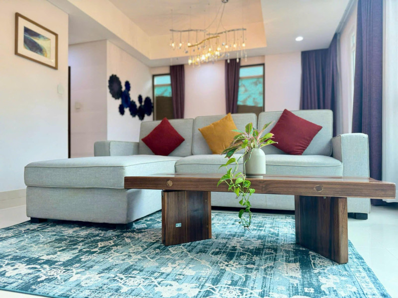 Tranquil 3-Bedroom Living Space in Thao Dien