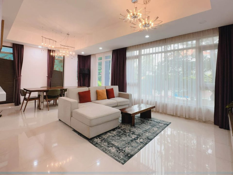 Tranquil 3-Bedroom Living Space in Thao Dien