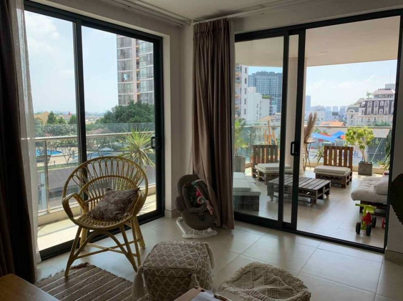 Modern 3-Bedroom Home in Thao Dien Area got Yard