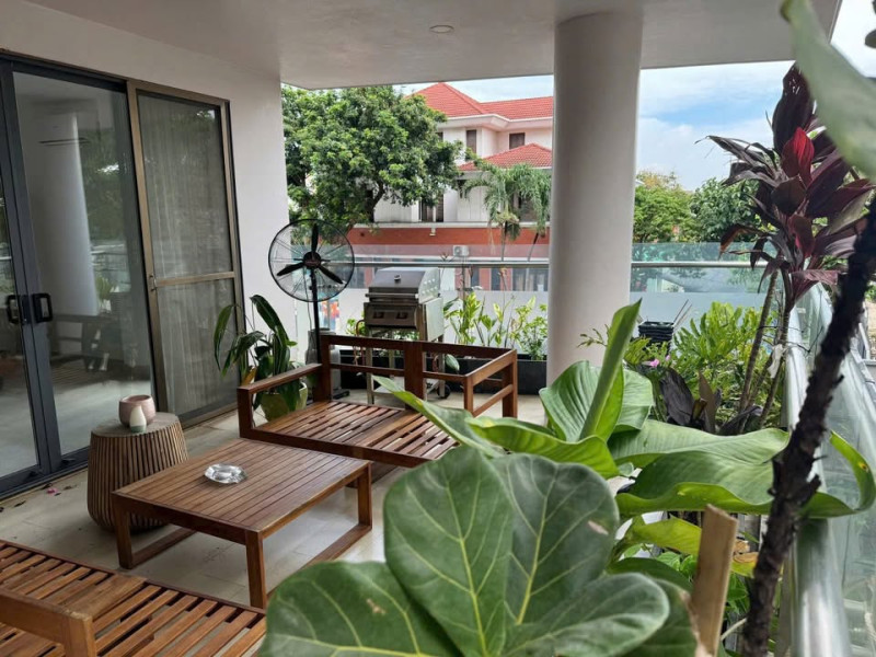 Modern 3-Bedroom Home in Thao Dien Area got Yard