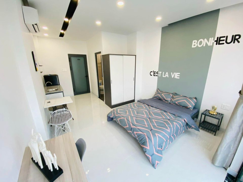 Studio Living Surrounded by Greenery in Thao Dien