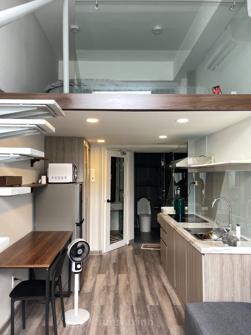 Charming Loft-Style Apartment in Peaceful Thao Dien..