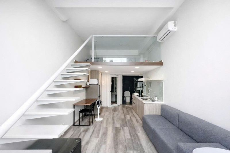 Charming Loft-Style Apartment in Peaceful Thao Dien..