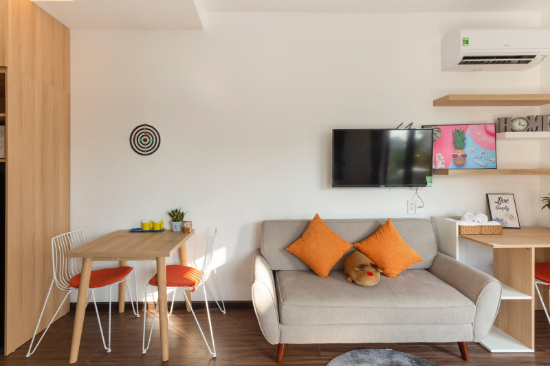Thoughtfully Furnished Studio in Thao Dien