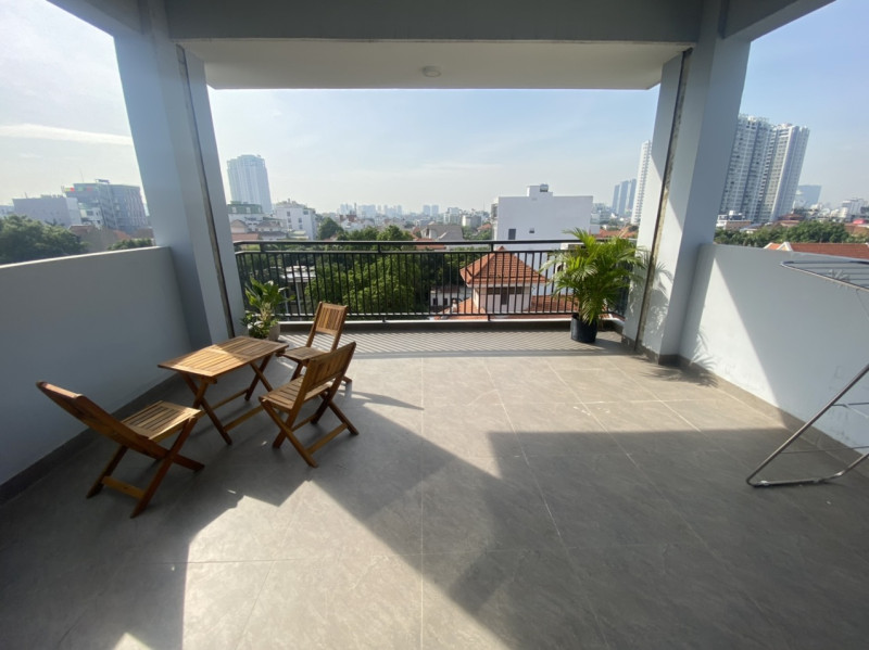 Studio apartment with large private yard -Thảo Điền