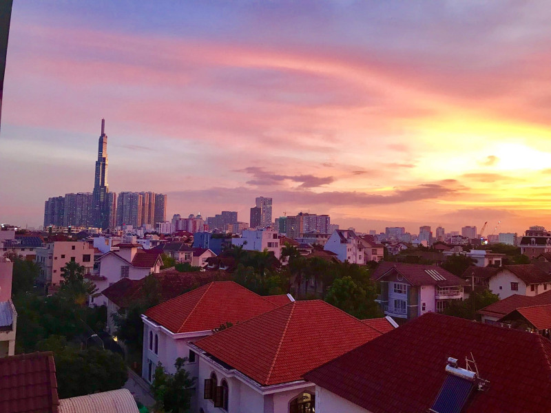 Sunny studio got balcony in Thảo điền