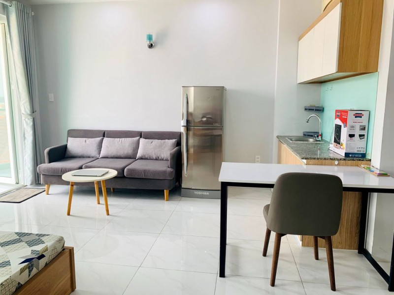 Sunny studio got balcony in Thảo điền