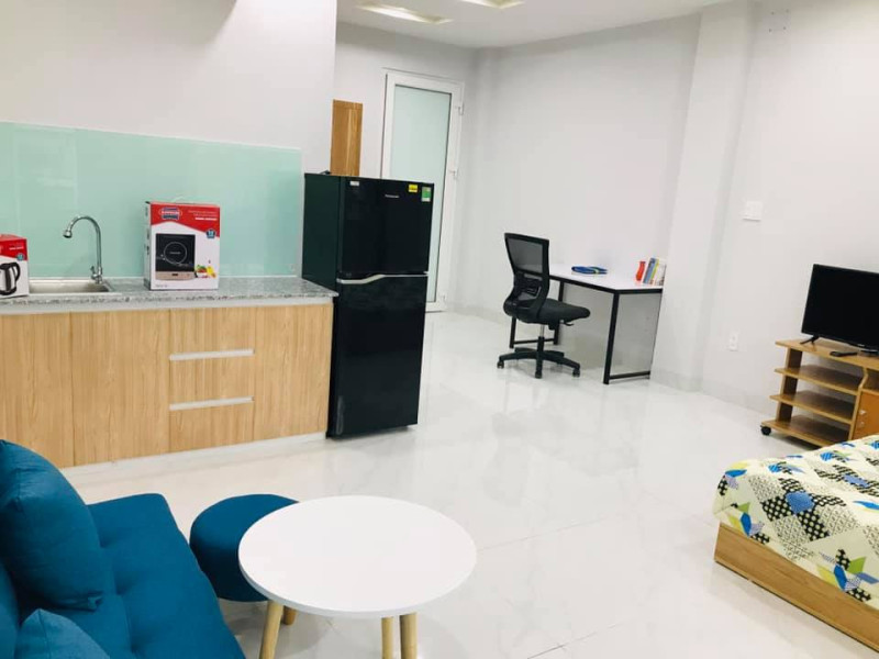 Sunny studio got balcony in Thảo điền