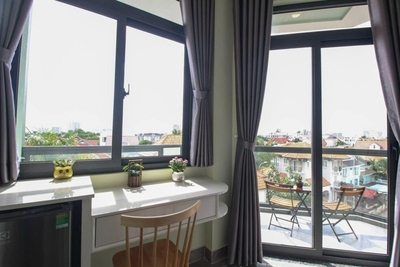 Bright studio for rent in Thảo điền