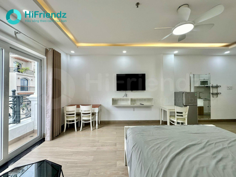 Quiet & Comfy Studio for Rent in Green Thao Dien
