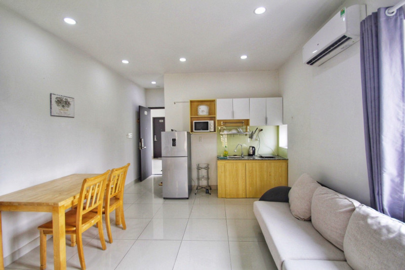 Sunny Studio with City View in Thao Dien