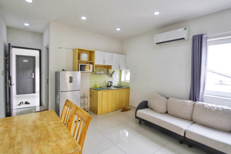 Sunny Studio with City View in Thao Dien