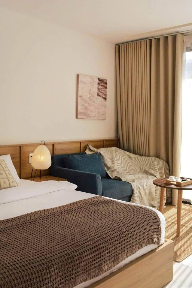 Big balcony studio in Thảo điền area