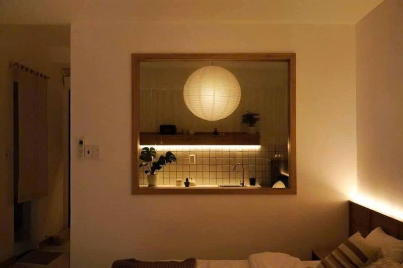 Big balcony studio in Thảo điền area