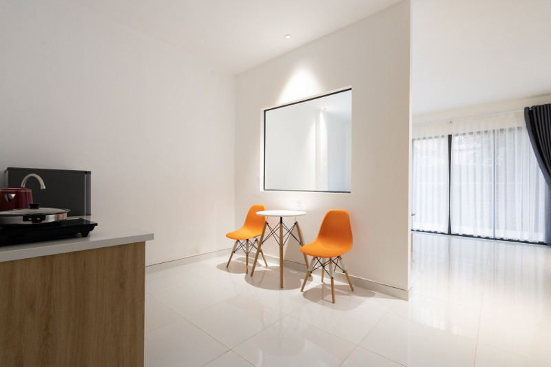 Big balcony studio in Thảo điền area