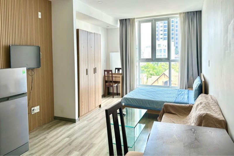Bright studio -for rent in Thảo điền area