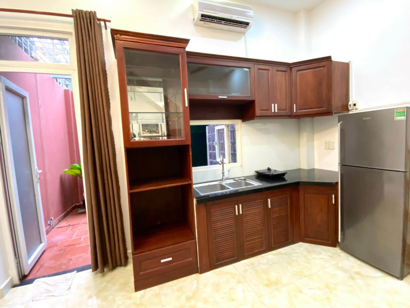 Studio got small  yard outside Thảo điền