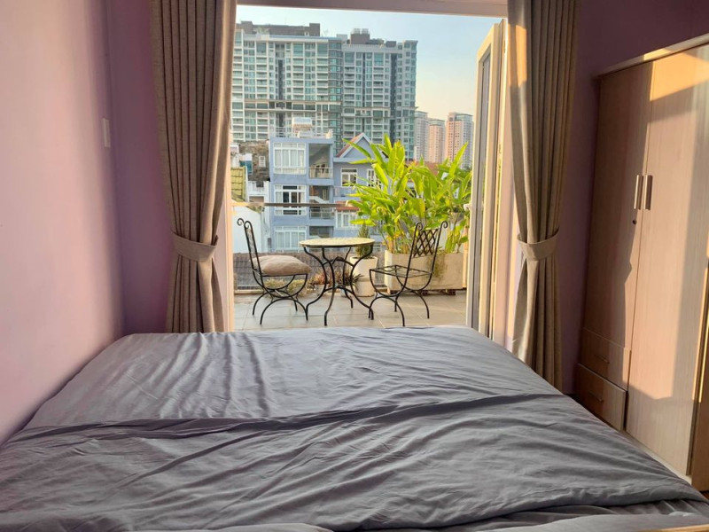 erene Studio with Balcony in Thao Dien