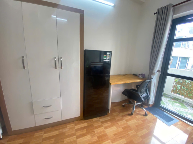 Bright Studio with Large Balcony  in Thao Dien