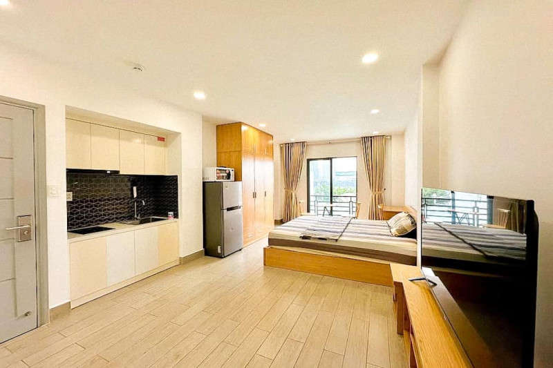 Charming Studio with Soft Interior Design