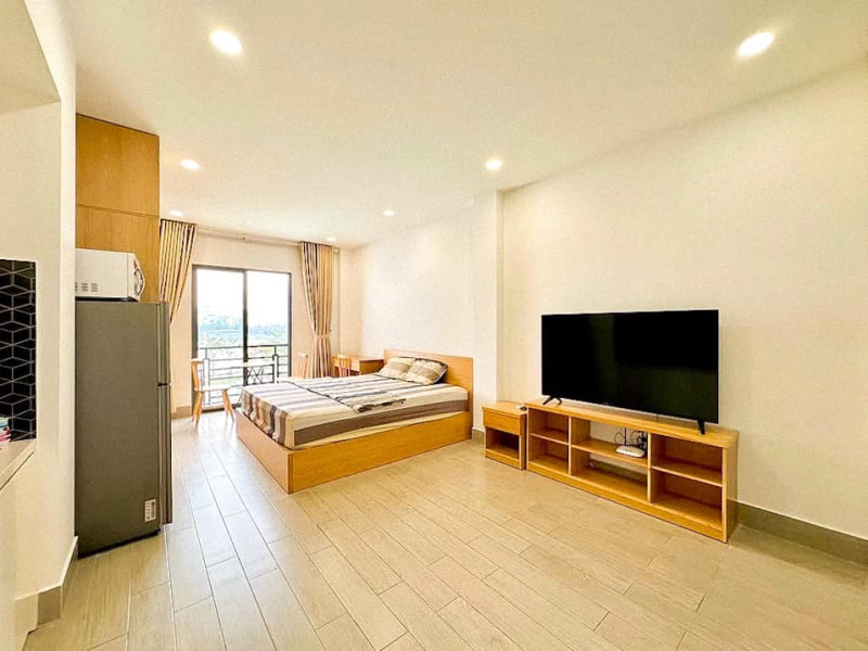 Charming Studio with Soft Interior Design