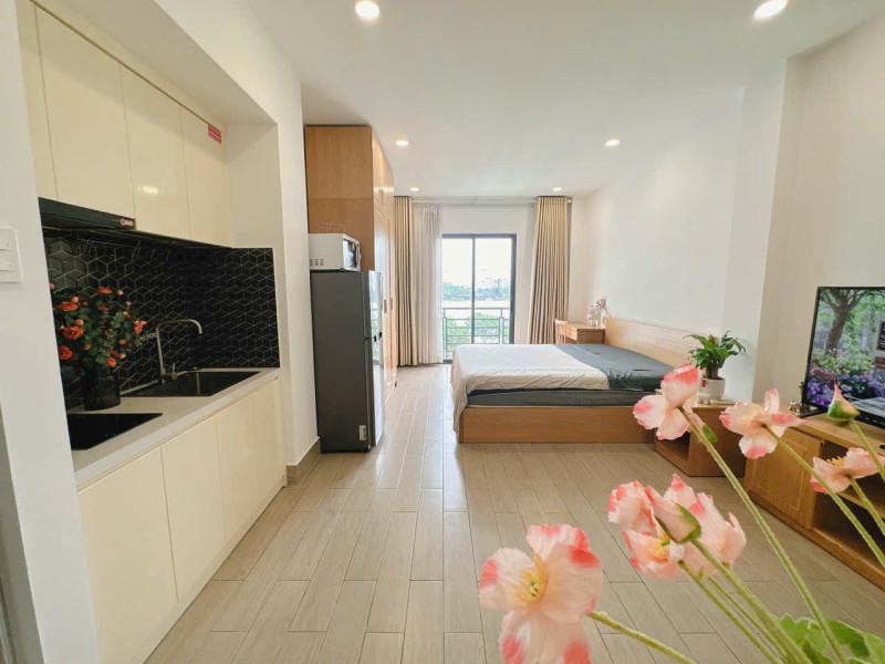 Charming Studio with Soft Interior Design