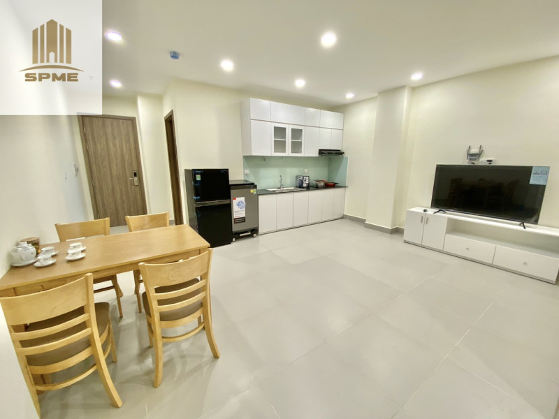 Sun-Filled Studio with Green View in Thao Dien