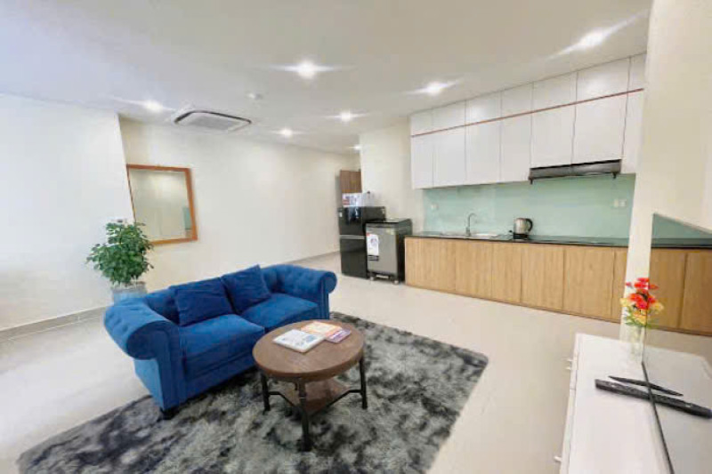 Sun-Filled Studio with Green View in Thao Dien