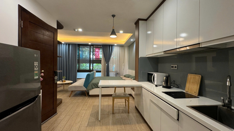 Cozy Studio Perfect for Long-Term Stay in Thao Dien